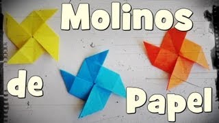 Molino de Papel  Origami [upl. by Odlopoel]