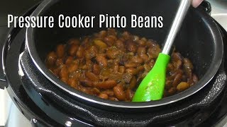 Pressure Cooker Pinto Beans  No Soak Quick Cook Beans  Cosori 2 Quart Electric Pressure Cooker [upl. by Gredel]