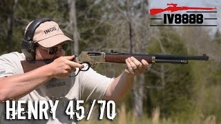 Henry 4570 Lever Action Rifle [upl. by Ellednek]