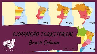 EXPANSÃO TERRITORIAL  Colonização Ensino Fundamental [upl. by Ludwig237]