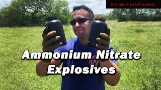 Testing Ammonium Nitrate Based Explosives [upl. by Fromma945]