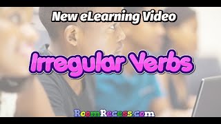 Irregular Verbs eLearning Lesson for Kids [upl. by Alleunamme141]