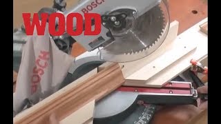 The Simple Accurate Way to Cut Crown Molding  WOOD magazine [upl. by Enellek]