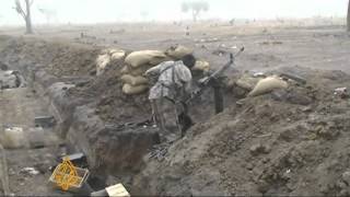 South Sudanese troops advance on Heglig [upl. by Anaujik]