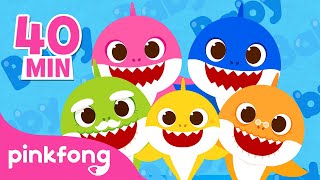 Las Mejores Canciones de Tiburón Bebé  BabySharkSpanish Pinkfong Canciones ​Infantiles [upl. by Nnylireg]