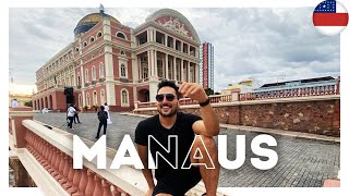 O QUE FAZER em MANAUS no AMAZONAS Restaurantes hotel bares e história da cidade  4260 Brasil60 [upl. by Aleunamme332]