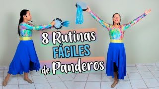 8 Rutinas Fáciles de PANDERO que Debes Saber [upl. by Laurentia]