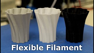 3D Printer  Flexible Filaments [upl. by Tenej437]