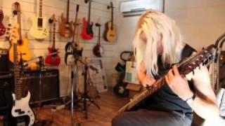 Nick Beggs Studio Session  Chapman Stick  TwoHanded Tapping [upl. by Bekelja]