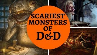 TOP 10 SCARY DampD MONSTERS [upl. by Mureil]