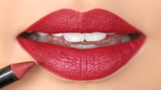 HOW TO Apply Lip Liner For Beginners  chiutips [upl. by Low]