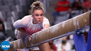 Maile OKeefe beam routine — 2021 NCAA gymnastics championship [upl. by Harrat11]