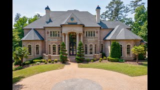 One of the Most Exquisite Northern Atlanta Luxury Mansions Available [upl. by Witcher]