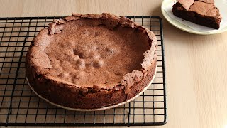 Flourless Chocolate Cake  5 Ingredients  Gluten Free [upl. by Olia]