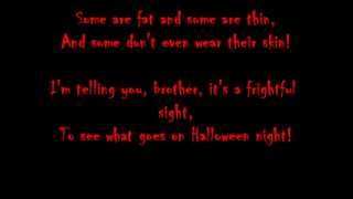 Bing CrosbyWalt Disneys The Headless Horseman Song lyrics [upl. by Enneyehc]