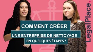 Comment créer une entreprise de nettoyage simplement [upl. by Llevaj]