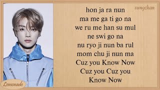 NCT U  Know Now Easy Lyrics [upl. by Acisej]