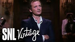 Bill Murrays American Humor Monologue  SNL [upl. by Wallinga351]