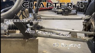 Crosskart Build 4 Steering [upl. by Balough560]