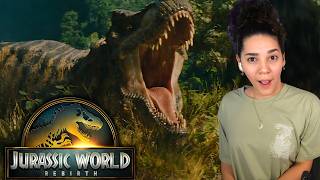 JURASSIC WORLD REBIRTH Official Trailer REACTION  Im ready to he hurt again [upl. by Eceeryt]