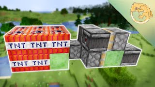 How to build NUKES in Minecraft [upl. by Afatsuom]