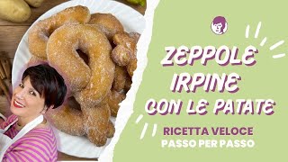 Zeppole irpine con le patate  Antonietta Polcaro [upl. by Airemahs177]