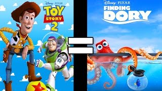 24 Reasons Toy Story 2 amp Finding Dory Are The Same Movie [upl. by Lusa719]