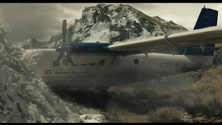 Greenland Plane Crash Scene  HD clip [upl. by Gault]