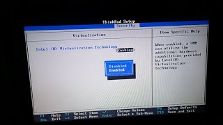 How To Enable Intel Virtualization Technology Lenovo Thinkpad E440 [upl. by Roberson281]