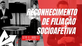 DIREITO DE FAMÍLIA Reconhecimento de filiação socioafetiva [upl. by Hazeghi890]