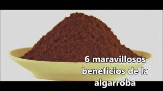 6 Maravillosos Beneficios de la Algarroba [upl. by Tol]