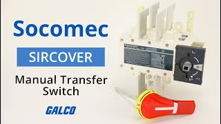 Socomec SIRCOVER Manual Transfer Switch [upl. by Ltihcox]