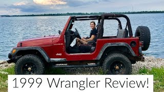 1999 JEEP WRANGLER REVIEW [upl. by Eneladgam]