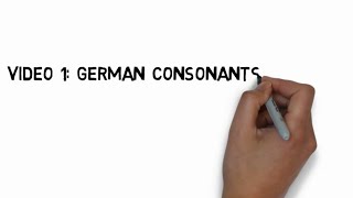 German Pronunciation Video 1 The German Consonants and the IPA [upl. by Wald]