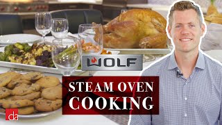 Wolf Steam Oven Review  HandsOn Cooking [upl. by Okin151]