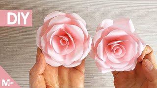 ► Cómo hacer una FLOR de PAPEL en 5 MINUTOS 😱🌺 [upl. by Shultz]