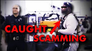 Exposing SCAMMER at SneakerCon [upl. by Tamberg]