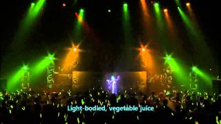 Eng Sub Po Pi Po  Vocaloid  Hatsune Miku Live in Sapporo Japan [upl. by Yeldnarb]