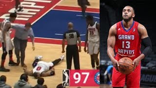 NBA G League Player Zeke Upshaw DIES After Collapsing On Court [upl. by Nonahs]