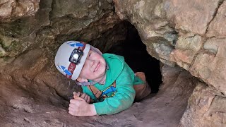 Extreme Claustrophobia Camping amp Cave Adventure [upl. by Anihc966]