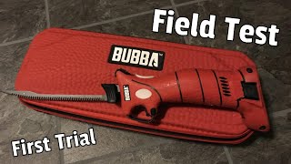 Bubba Lithium Ion Cordless Fillet Knife First take [upl. by Aleb]