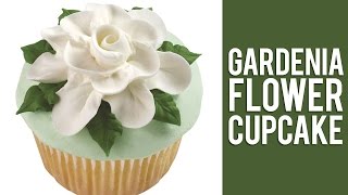 How to Make Buttercream Gardenia Flowers [upl. by Cyndia]