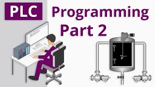 PLC Programming Tutorial for Beginners Part 2 [upl. by Anwat]