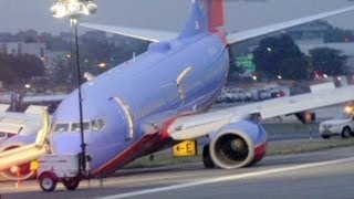 NTSB Southwest jet landed nose first at LaGuardia [upl. by Assanav]