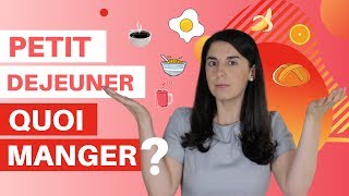 Quoi manger au Petit déjeuner  Perte de poids et santé [upl. by Thomsen]