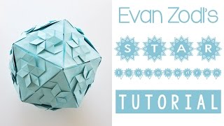 Star Icosahedron Tutorial [upl. by Lissa]