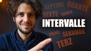 Die INTERVALLE bestimmen  Musiktheorie Basics Teil 3 [upl. by Erlond]