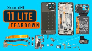 Inside Xiaomi Mi 11 Lite Teardown  Screen Replacement Part 1 [upl. by Fransen]