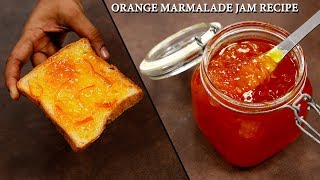 Orange Marmalade Jam  Orange Preserve Homemade Recipe CookingShooking [upl. by Lagas]