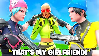 WE CAUGHT OUR GIRLFRIEND CHEATING fortnite [upl. by Akcirderf]